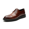 MEN'S RETRO LACE-UP CASUAL WEDDING SHOES 88070022S