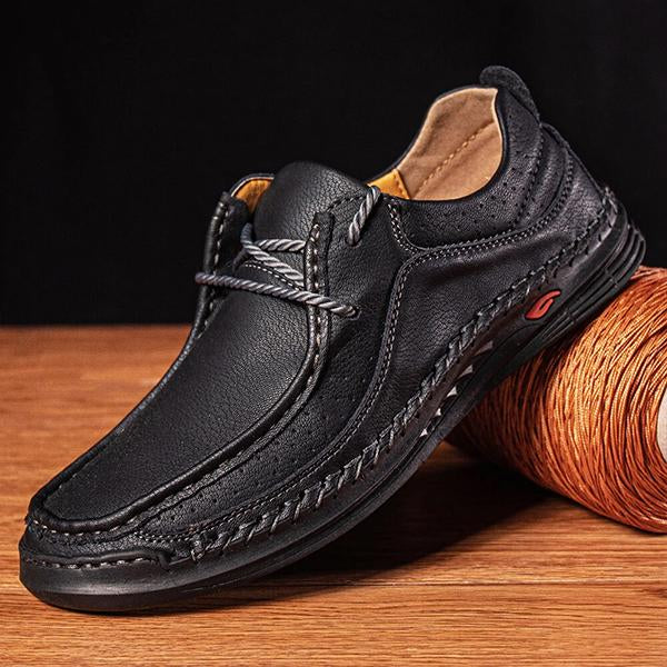 MEN'S RETRO STITCHED CASUAL SHOES 39654715S