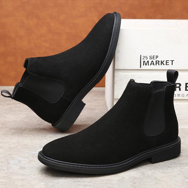 Men's Casual Suede Business Chelsea Boots 16233943S