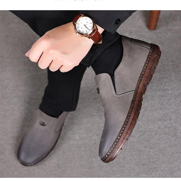 MEN'S DRESS SHOES COMFORTABLE SLIP ON FORMAL SHOES 36886107YL