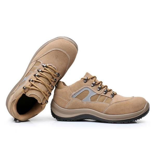 MEN'S LIGHTWEIGHT PUNCTURE-PROOF STEEL TOE SAFETY SHOES 27308095S