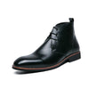 MEN'S PATENT LEATHER BUSINESS CHUKKA BOOTS 40833881YL