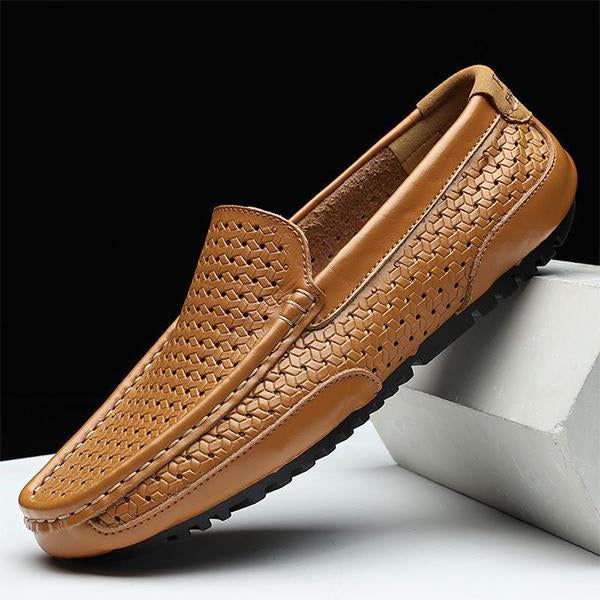 MEN'S HOLLOW TRENDY CASUAL DRIVING SHOES 14208674S