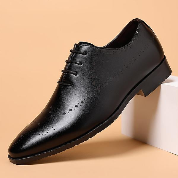 MEN'S BUSINESS CASUAL CARVED WEDDING SHOES 67098701S