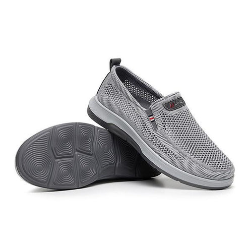 MEN'S BREATHABLE NON-SLIP SLIP-ON MESH SHOES 90539082S