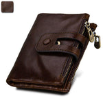 ANTI-THEFT ZIPPER RETRO CASUAL WALLET 94446781S