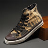 MEN'S CLASSIC LACE-UP RETRO CAMOUFLAGE CANVAS SHOES 61198095S