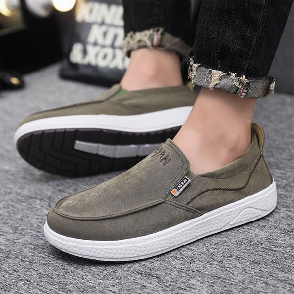 MEN'S CASUAL ELASTIC SLIP-ON SHOES 87017542YL