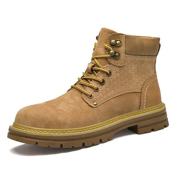 MEN'S STYLISH OUTDOOR LACE-UP BOOTS 65885685S