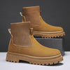 MEN'S STYLISH THICK-SOLED HIGH-TOP ANKLE BOOTS 54569901S