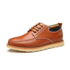 MEN'S BUSINESS LACE-UP CASUAL LEATHER SHOES 26554702S