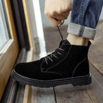 MEN'S CASUAL RETRO LACE-UP MARTIN BOOTS 13857934S