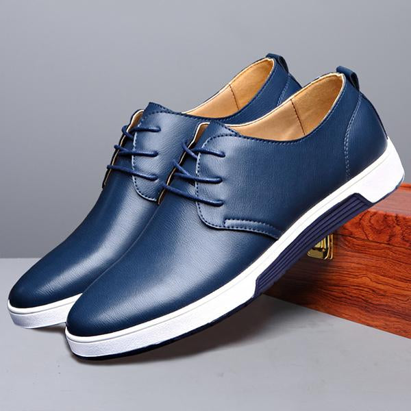 MEN'S CASUAL LACE-UP BUSINESS SHOES 89252079S