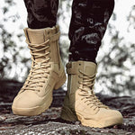 MEN'S OUTDOOR RETRO CASUAL LACE UP HIKING BOOTS 08196837YL