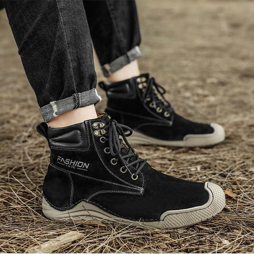 MEN'S OUTDOOR LACE UP CASUAL BOOTS 78854532YL