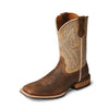 MEN'S RETRO EMBROIDERED TOTEM CHUNKY HEEL KNIGHT BOOTS 80665031S