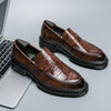 MEN'S CLASSIC PLAID WEDDING SHOES 84174525YL