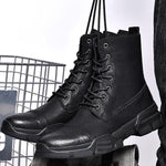 MEN'S LACE UP FASHIONABLE WORKWEAR BOOTS 67649875YL