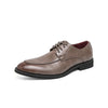 MEN'S LACE UP CLASSIC LEATHER BUSINESS SHOES 17036073YL