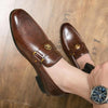 MEN'S STYLISH METAL DECORATION LOAFERS 57598230S