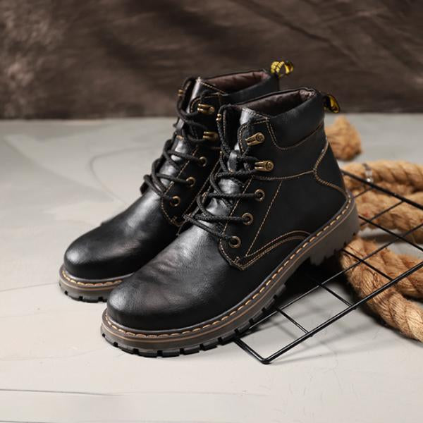 MEN'S CASUAL LACE UP OUTDOOR WORK STYLE BOOTS 88200417S