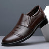 MEN'S CASUAL PLEATED SLIP-ON DRESS SHOES 58022322S