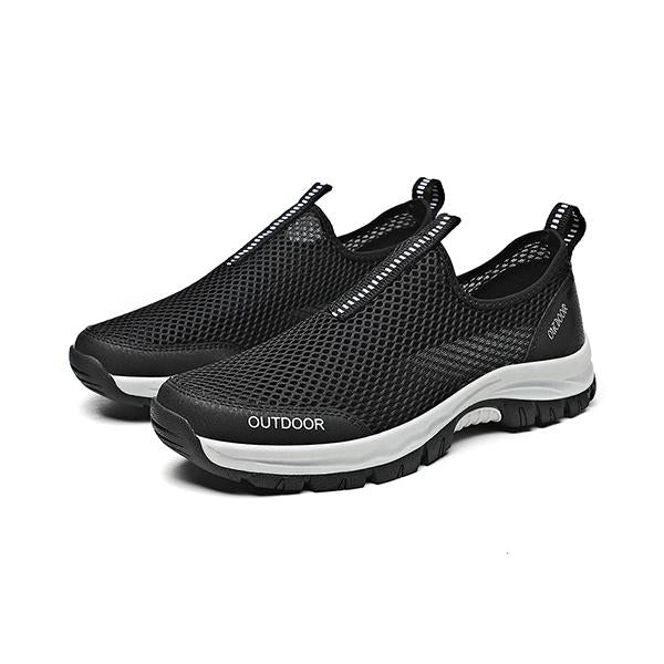 MEN'S LIGHTWEIGHT BREATHABLE MESH SLIP-ON SNEAKERS 08496311S