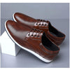 MEN'S CASUAL BREATHABLE LEATHER SHOES 34955712YL