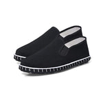 MEN'S LETTER CASUAL BREATHABLE CLOTH SHOES 28778161S