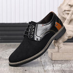 MEN'S CASUAL SUEDE LACE-UP DRESS SHOES 55996511S