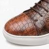 MEN'S CROCODILE PATTERN BUSINESS HIGH-TOP SNEAKERS 06290933S