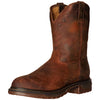 MEN'S RETRO SOLID COLOR EMBROIDERED WESTERN BOOTS 98110193YL