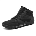 MEN'S CASUAL LACE-UP NON-SLIP HIGH-TOP SNOW BOOTS 09592876S