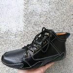 MEN'S DRIVING LACE-UP HIGH-TOP CASUAL SHOES 29507524S