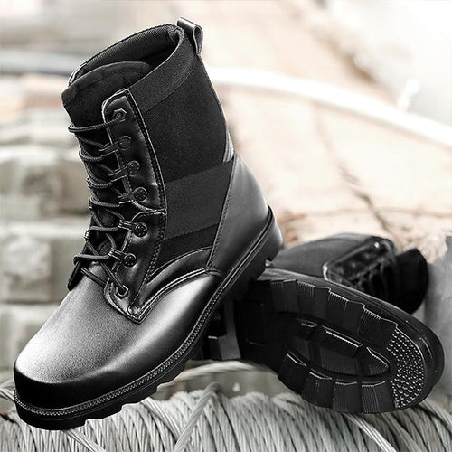 MEN'S BREATHABLE ANTI-SLIP OUTDOOR COMBAT BOOTS 81562468S