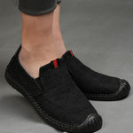 MEN'S SLIP-ON BREATHABLE RUBBER SOLE CASUAL SHOES 80490287S