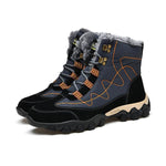 MEN'S COLD RESISTANT AND WARM LACE UP BOOTS 82173870YL