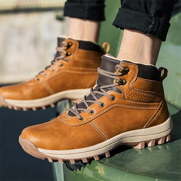 MEN'S CASUAL OUTDOOR LACE UP BOOTS 16319380YL