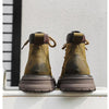 MEN'S OUTDOOR LACE UP CASUAL BOOTS 67663537YL