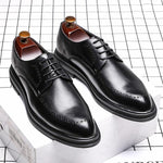 MEN'S BUSINESS DRESS LEATHER SHOES 29387575YL