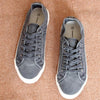 MEN'S WASHED VINTAGE DISTRESSED LACE-UP CANVAS SHOES 64246445S