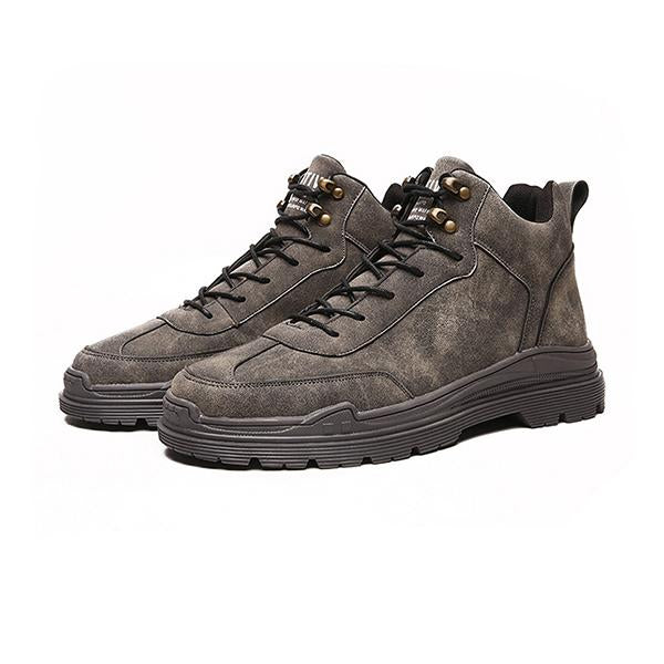 MEN'S CASUAL LACE UP WORKWEAR BOOTS 07532303YL