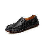 MEN'S RETRO BUSINESS LOAFERS FORMAL LEATHER SHOES 84261451YL