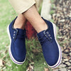 MEN'S LACE-UP DAILY CASUAL SPORTS CANVAS SHOES 60787990S