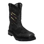 MEN'S RETRO SQUARE TOE NON-SLIP KNIGHT BOOTS 24407335S