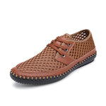 MEN'S CASUAL HOLLOW LEATHER SHOES 34633857YL