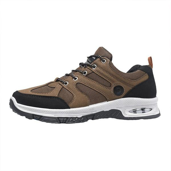 MEN'S LACE-UP OUTDOOR HIKING SNEAKERS 40789358S