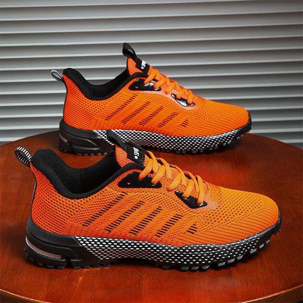 MEN'S ORANGE MESH SPORTS SHOES 40326433YL