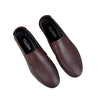 MEN'S HOLLOWED OUT BREATHABLE CASUAL ROUND TOE LEATHER SHOES 96374355YL