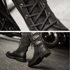 MEN'S RETRO HIGH TOP LACE UP BOOTS 30178598YL